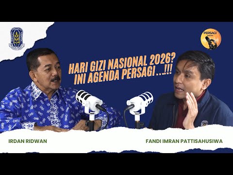 Hari Gizi Nasional 2026?? Ini Agenda PERSAGI Kabupaten Pekalongan!!! | PERSAGI Kabupaten Pekalongan PODCAST Eps. 16